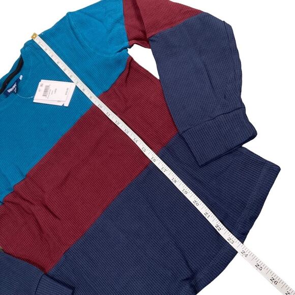 Univibe Big Boys Carrey Color Blocked Thermal T-shirt Size L - Picture 5 of 7